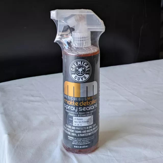 Chemical Guys Meticulous Matte Detailer Spray and Sealant 16 oz - New