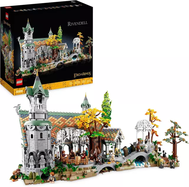 LEGO Icons 10316 Herr der Ringe - Bruchtal ALLE FIGUREN WURDEN ENTNOMMEN