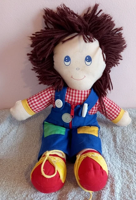VINTAGE ELC EARLY Learning Centre Learn To Dress Ragdoll Soft Toy Plush ...