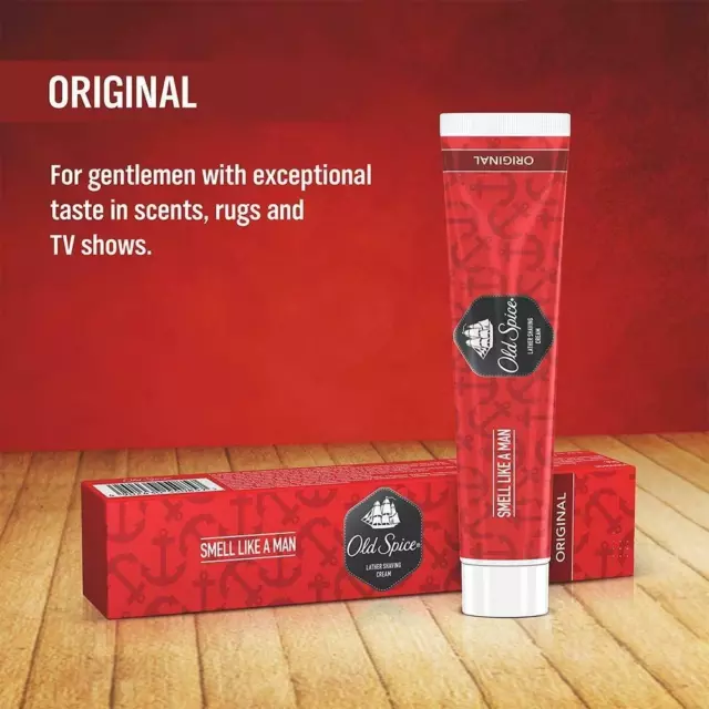 1X crème à raser mousseuse originale Old Spice pour un rasage parfait 70 g 2