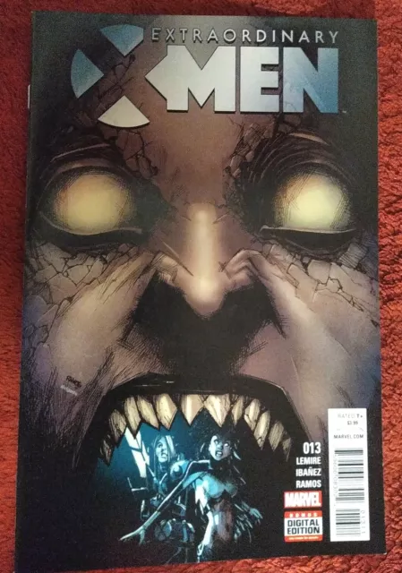 Extraordinary X-Men #13 Marvel Comics 2016: (NM) Apocalypse. Ibanez artwork.