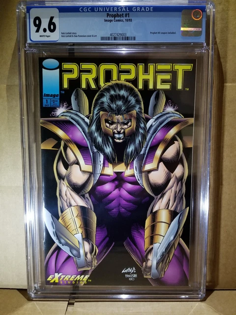 Prophet #1 - CGC Graded 9.6 - WHITE Pages - Prophet #0 Coupon Included