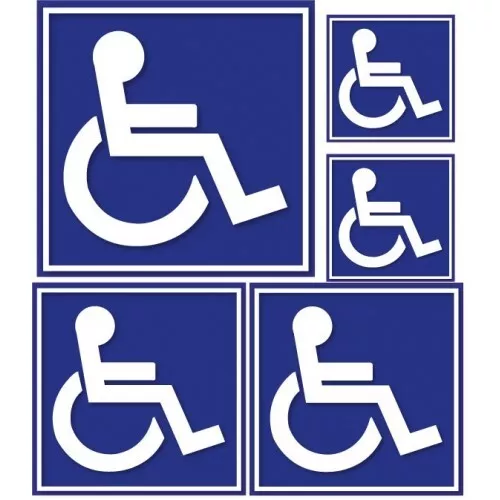 Porte Carte Mobilité Inclusion Adhésif Support Etui Stationnement Handicapé  NEUF