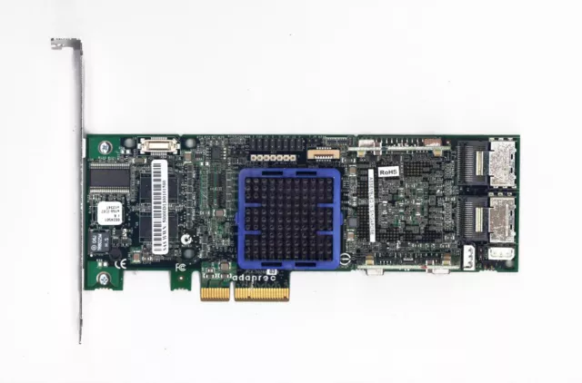 Adaptec RAID 3805/128MB RoHS 8-port SATA and SAS Controller PCIe Low-profile MD2