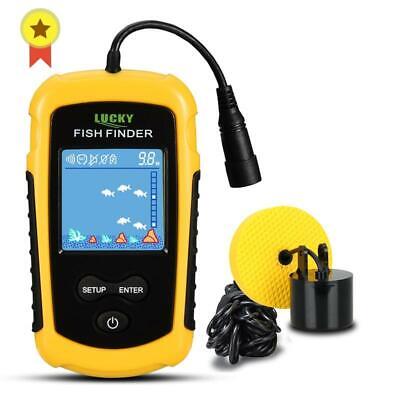 Ffc1108-1 Alarm 100m Portable Sonar Fish Finders Fishing Lure Echo Sounder