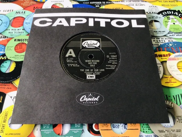NANCY WILSON *UK Demo* THE END OF OUR LOVE *NM* WIGAN CASINO NORTHERN SOUL❤️