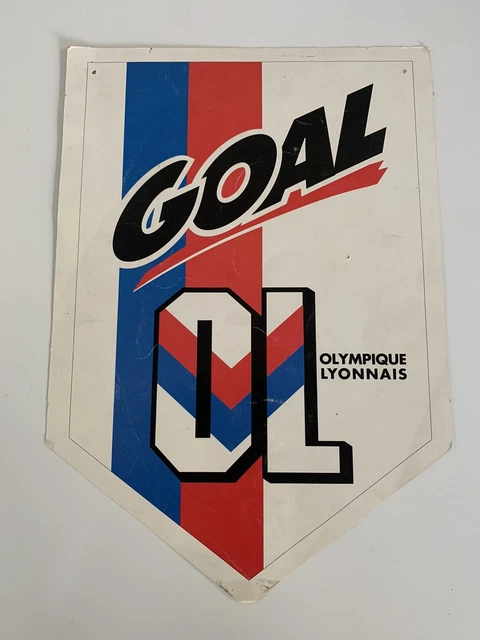 Fanion Europa League 2025 - OL Lyon Vs FCSB Bucarest, 9x11cm, Support Français