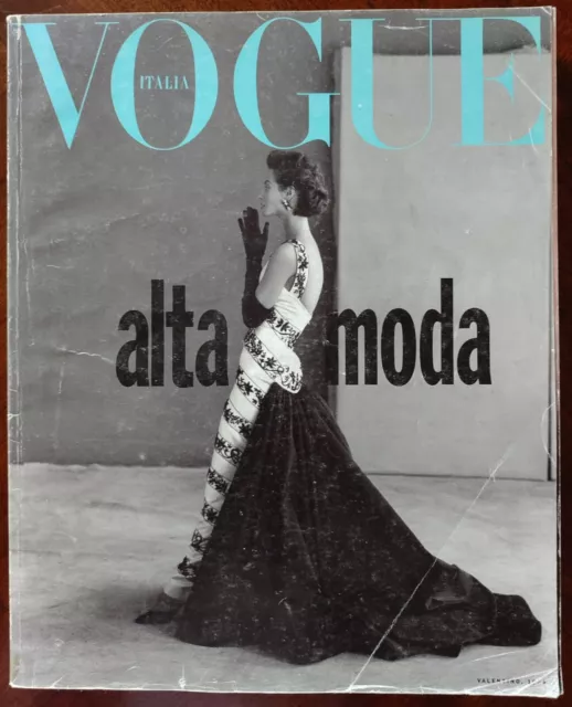 Italia Vogue 1991 Christy Helena Valentino Versace Carole Bouquet Paloma Picasso