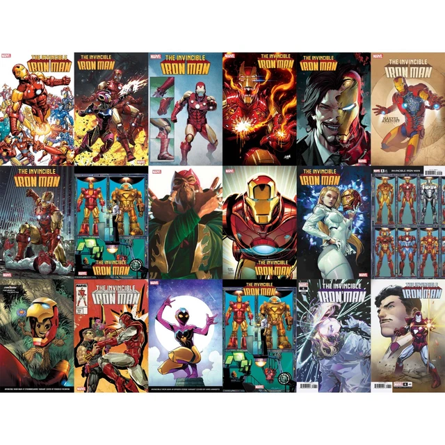 Invincible Iron Man (2022) 1 2 3 4 5 6 Variants | Marvel Comics | COVER SELECT