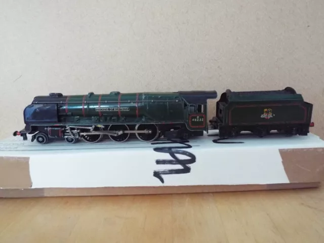 Meccano Hornby Dublo 2 Rail BR green Duchess of Montrose No.46232