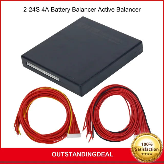 2-24S 4A Battery Balancer Smart Active Balancer BMS Battery Equalizer BT