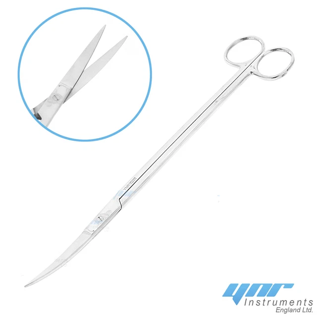 YNR® Pro Deluxe Aquarium Fish Tank Tools Scissors Tweezers Aquatic Stainless