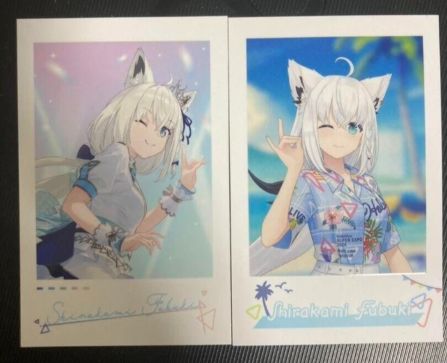HOLOLIVE EN SUPER EXPO 2024 Limited Shishiro Botan Instax Style Card 2