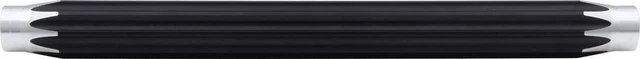 13 Inch Suspension Tube 5/8 Scalloped Aluminum Splined Black 4-Link Bars