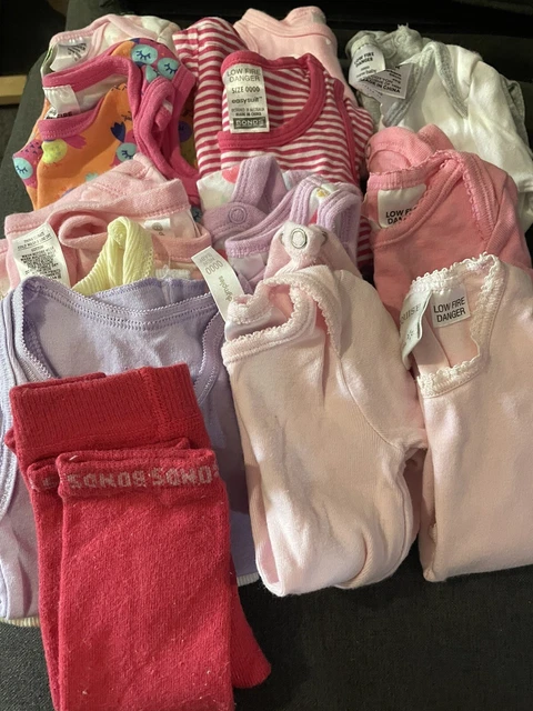 Bulk Lot Size 0000 Baby Girl Clothes