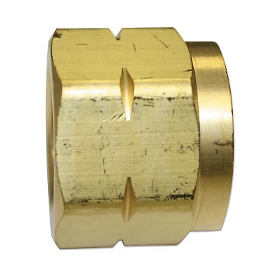 Regulator Inlet Nuts, Hydrogen; Natural Gas, Brass, Cga-350 Western Enterprises