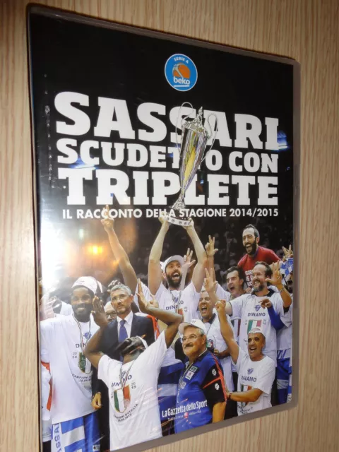 Dvd Basket Sassari Scudetto Con Triplete Il Racconto Della Stagione 2014/2015