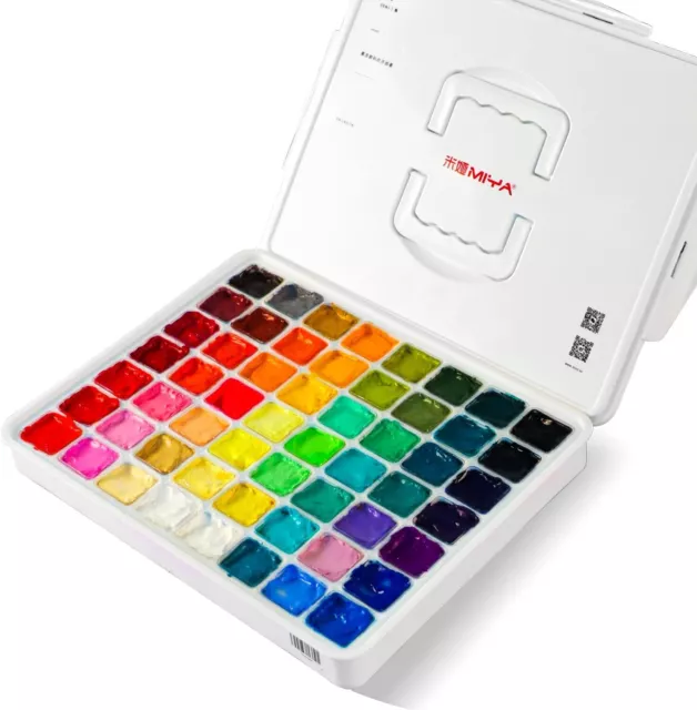 MIYA HIMI Gouache Paint Set 56 Colors (30ml/Pc) Paint Set Unique