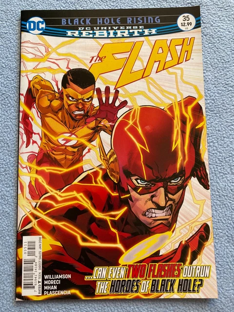 Flash Vol 5 #35 (2018, DC) VERY FINE - 1st App Fast Track Negative Flash