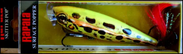 RAPALA  SKITTER POP SP 9 cm LFL (Live Leopard Frog) color