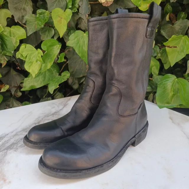 OFFICINE CREATIVE LEGRAND Western Cowgirl Boots Women's Size 36.5 Black ...