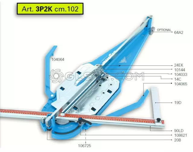 Ricambi E Accessori Per Tagliapiastrelle Sigma 3P2K