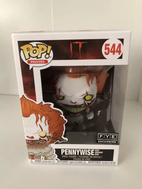 Pennywise Wrought Iron #544 2018 FYE Exclusive Funko Pop Stephen King’s IT