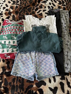 girls clothing bundle 9-10 Years (7 Items)