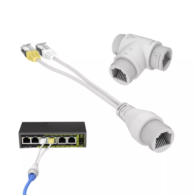 POE Splitter Cable Ethernet Passive Power rj45 Injector