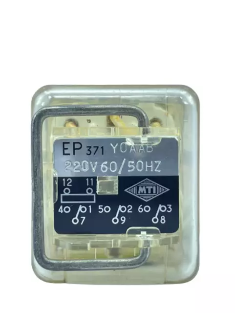 MTI EP 371 Y0AAB 220V 60/50Hz Instantané Relais