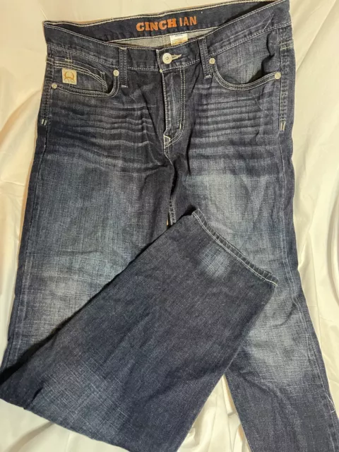 Cinch Ian Jeans Men’s 34x34 Thick Stitching Very Nice!