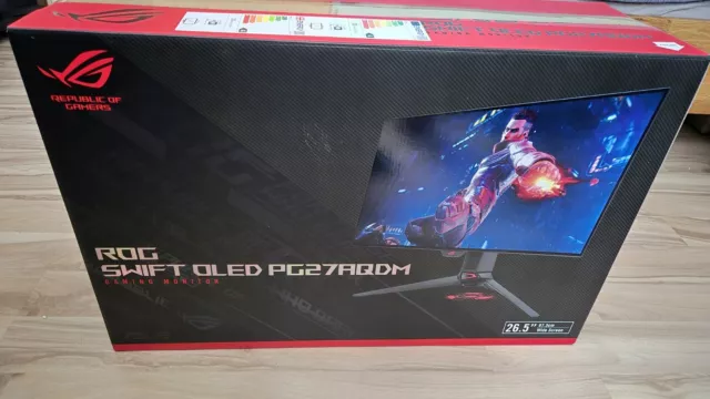 ASUS ROG Swift PG27AQDM 27 Zoll QHD OLED Gaming Monitor  Schwarz