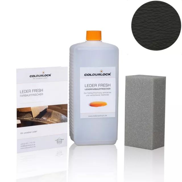 COLOURLOCK® Leder Fresh Tönung 1000 ml Mercedes-Benz schwarz