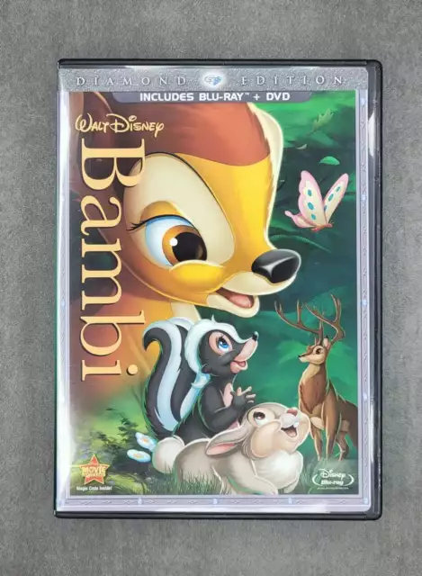 Bambi (Two-Disc Diamond Edition Blu-ray/DVD Combo in DVD Packaging) DVDs