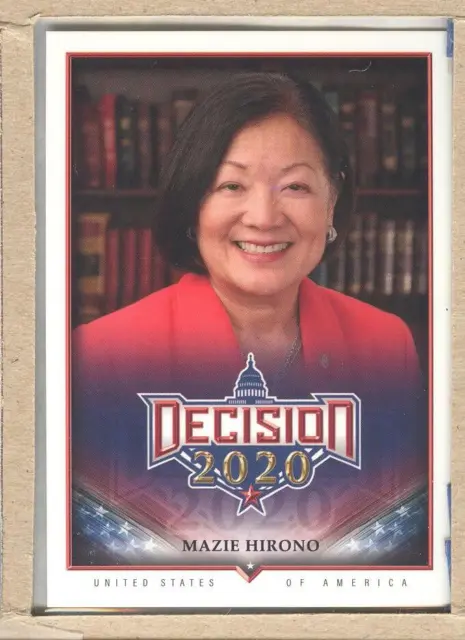 Mazie Hirono (SP) 704 2020 Decision Series 2 US Senator - Hawaii