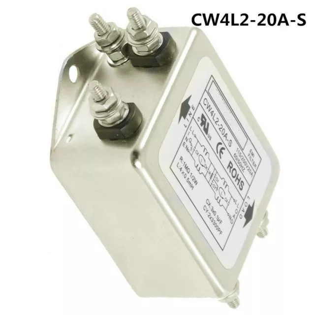 AC 115/250V 20A CW4L2-20A-S Noise Suppressor Power EMI Filter