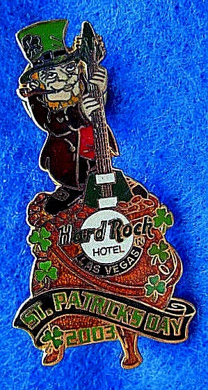hard rock cafe pin st patricks day 2025