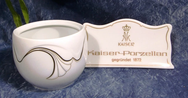 Kaiser Porzellan Domino HELSINKI - 1 Zuckerdose ohne Deckel