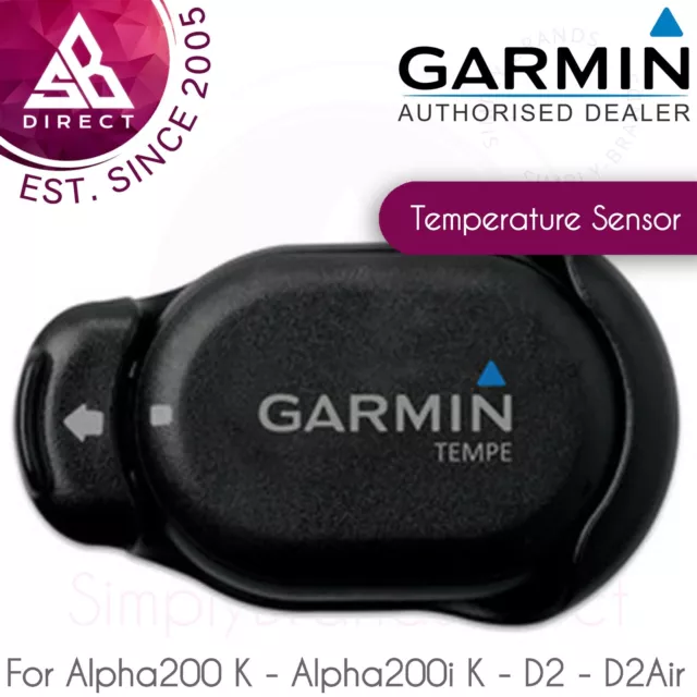 Garmin Tempe Inalámbrico Sensor Temperatura │ Compatible Device │ 010-11092-30