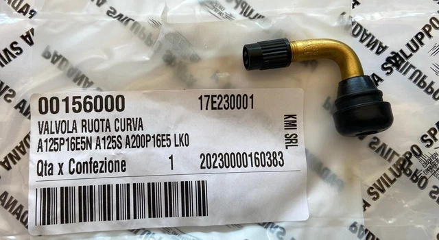Valvola ruota curva originale Kymco X Town People One Like DTX Agility codice 00