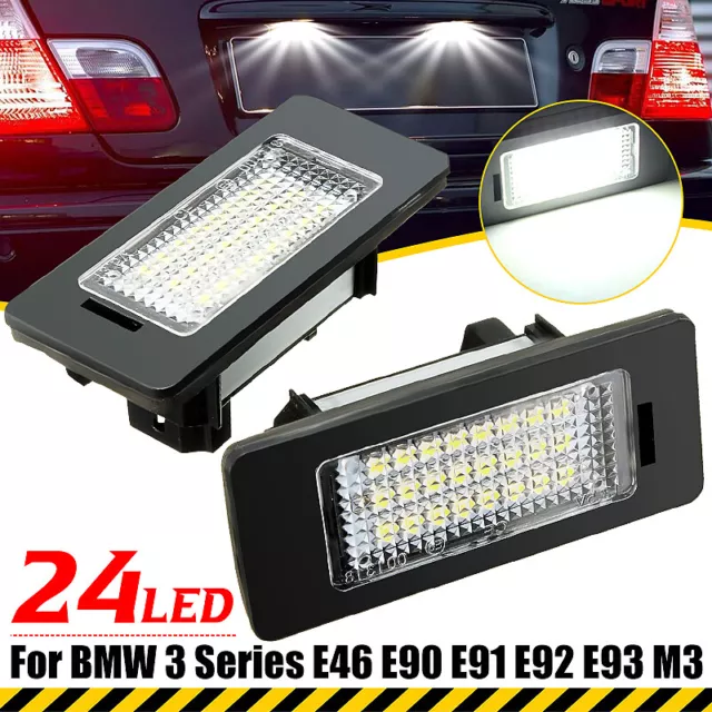 LED Kennzeichenbeleuchtung für BMW 1er E82 3er E90 E91 E92 E93 5er E39 E60 E61