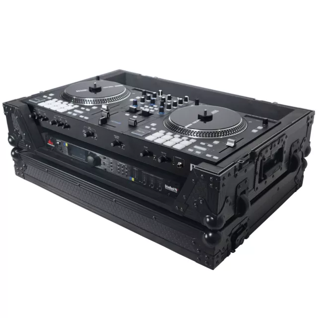 ProX XS-RANEONE WBL Flight Case For RANE ONE DJ Controller with 1U Rack & Wheels