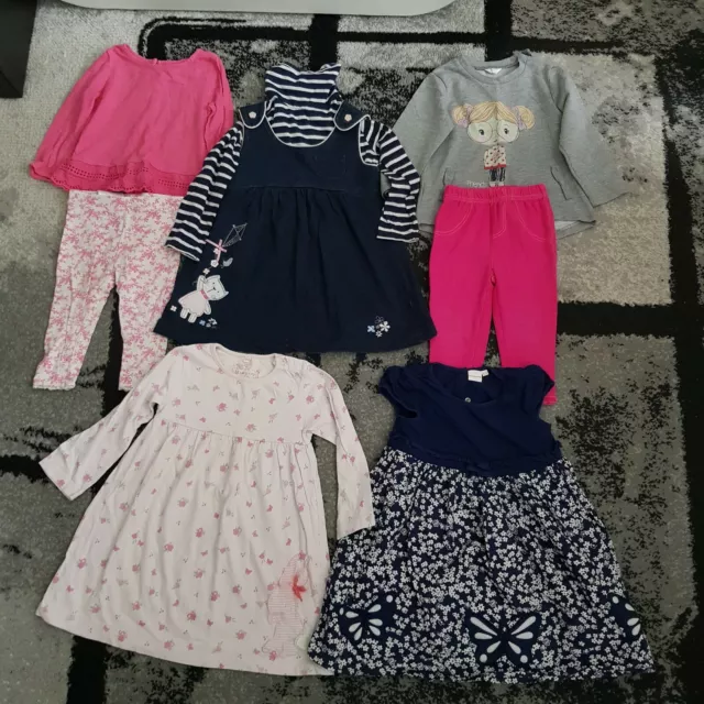 Girls Set of Clothing Age 18-24 Months. Blue zoo, Baby Gap, John Lewis.