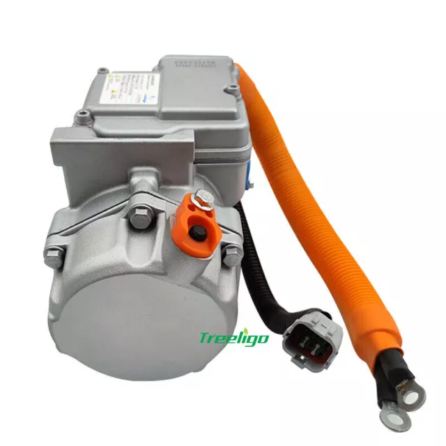 12V Air Conditioner AC Electric Compressor For Truck Bus Boat Universal Car New 2