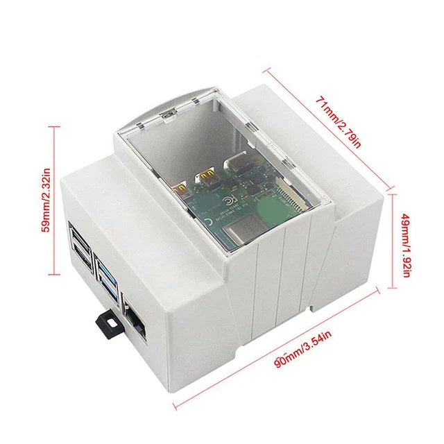 CASE FOR RASPBERRY Pi 5 The Protective Box Can Be Installed with A He ...