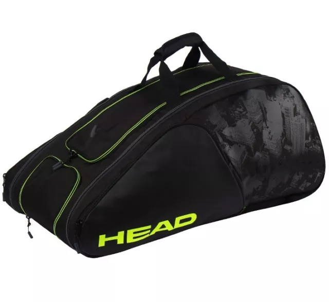 Head 2021 Extreme Nite 12R Tennis Racket Bag Badminton Squash Bag NWT 284121