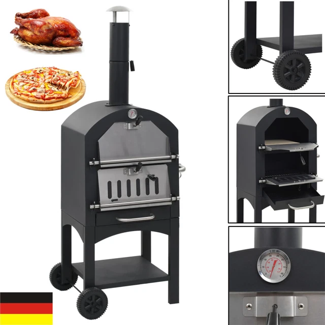 Faltbarer Holzofen Aus Edelstahl - Praktischer Outdoor Grill Für Camping & Abenteuer