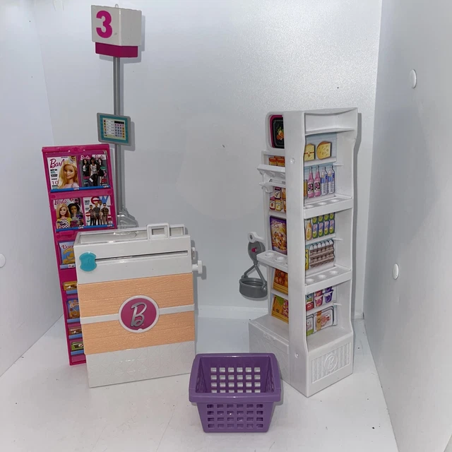 MATTEL BARBIE FRP01 Super Market Grocery Store Playset £16.96 PicClick UK