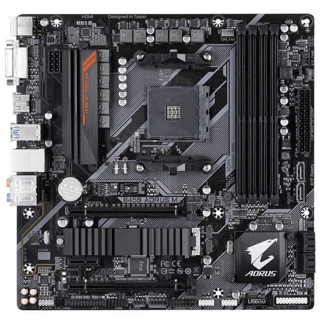 GIGABYTE B450 AORUS M mATX Motherboard for AMD Am4 CPUs £50.00