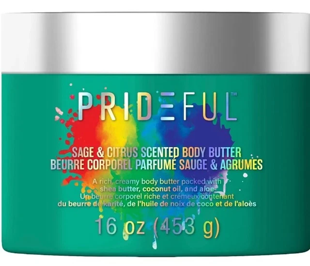 Prideful Sage and Citrus Scented Body Butter 10.6 oz
